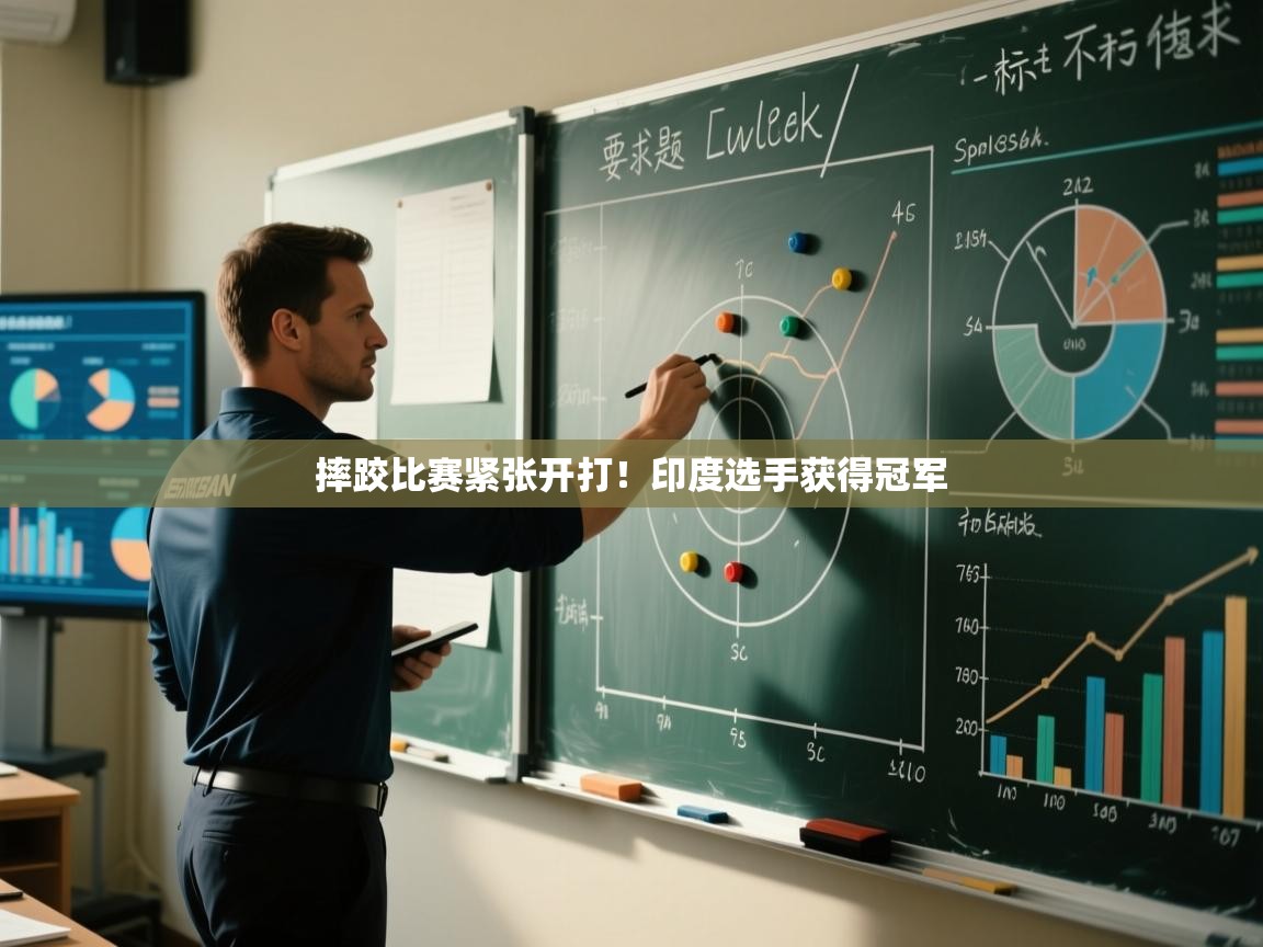 摔跤比赛紧张开打！印度选手获得冠军  第2张